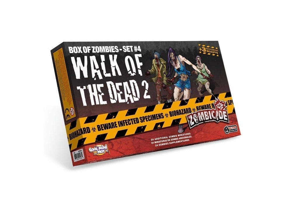 Zombicide Box of Zombies Set #4 Walk of the Dead 2 ENGLISCH 