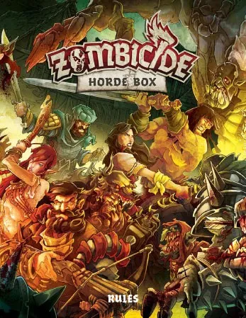 Zombicide Black Plague Green Horde Rulebook by Guillotine Games Zombiecide 